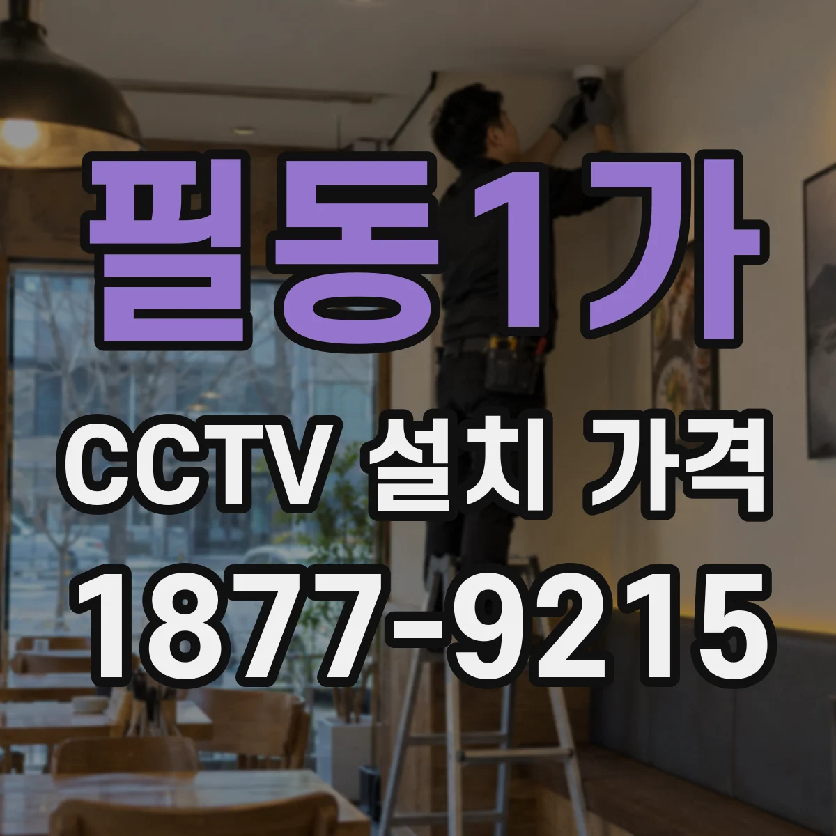 필동1가 CCTV 설치 가격