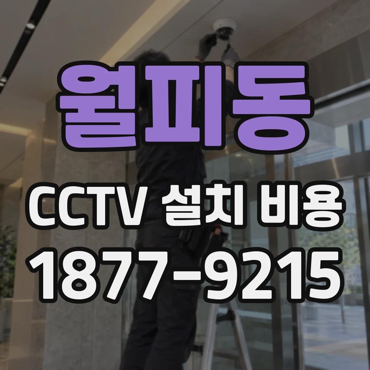 월피동 CCTV 설치 비용