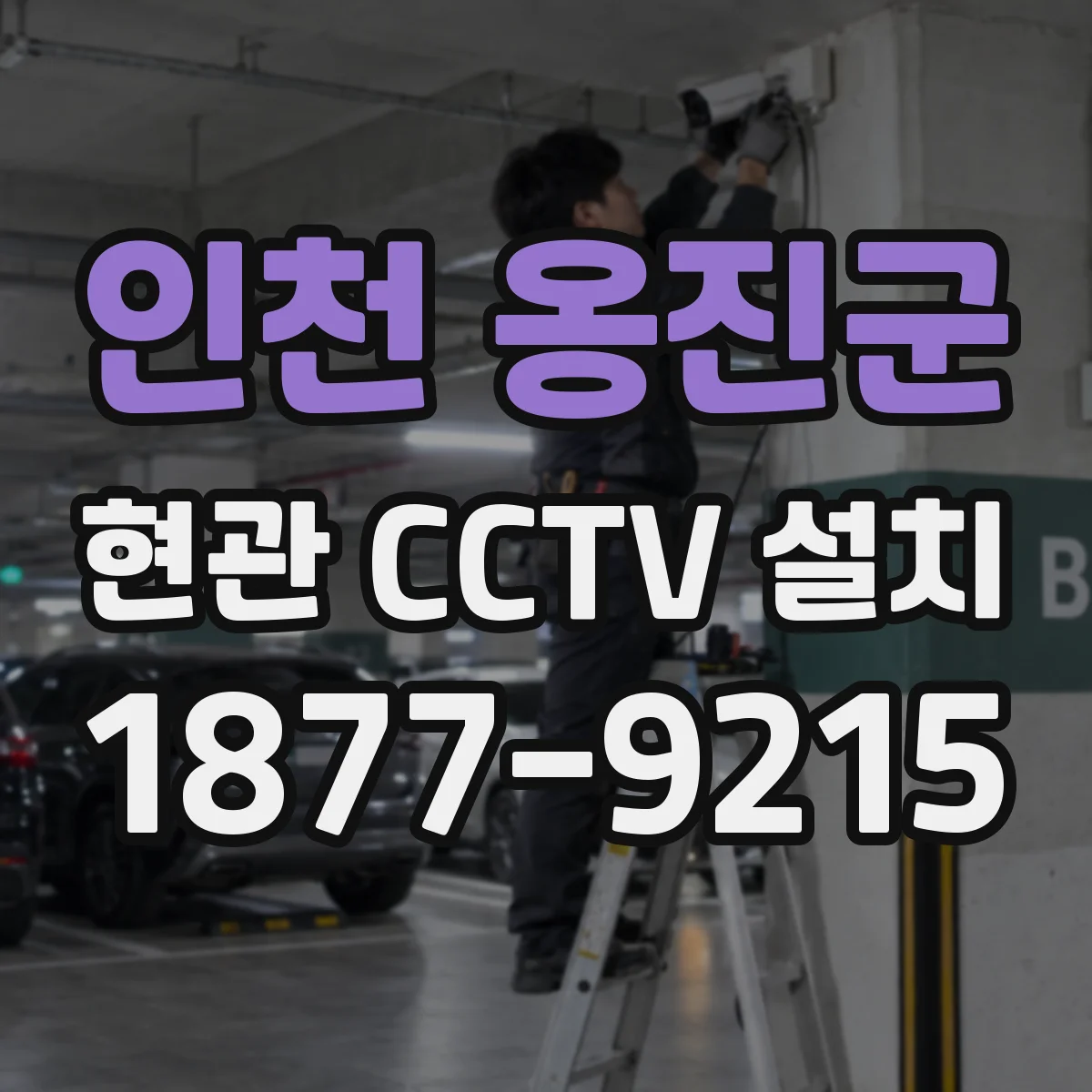 인천 옹진군 현관 CCTV 설치