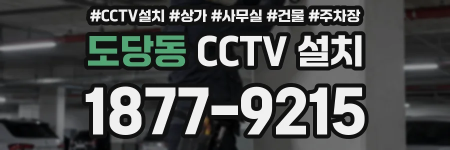 도당동 CCTV 설치