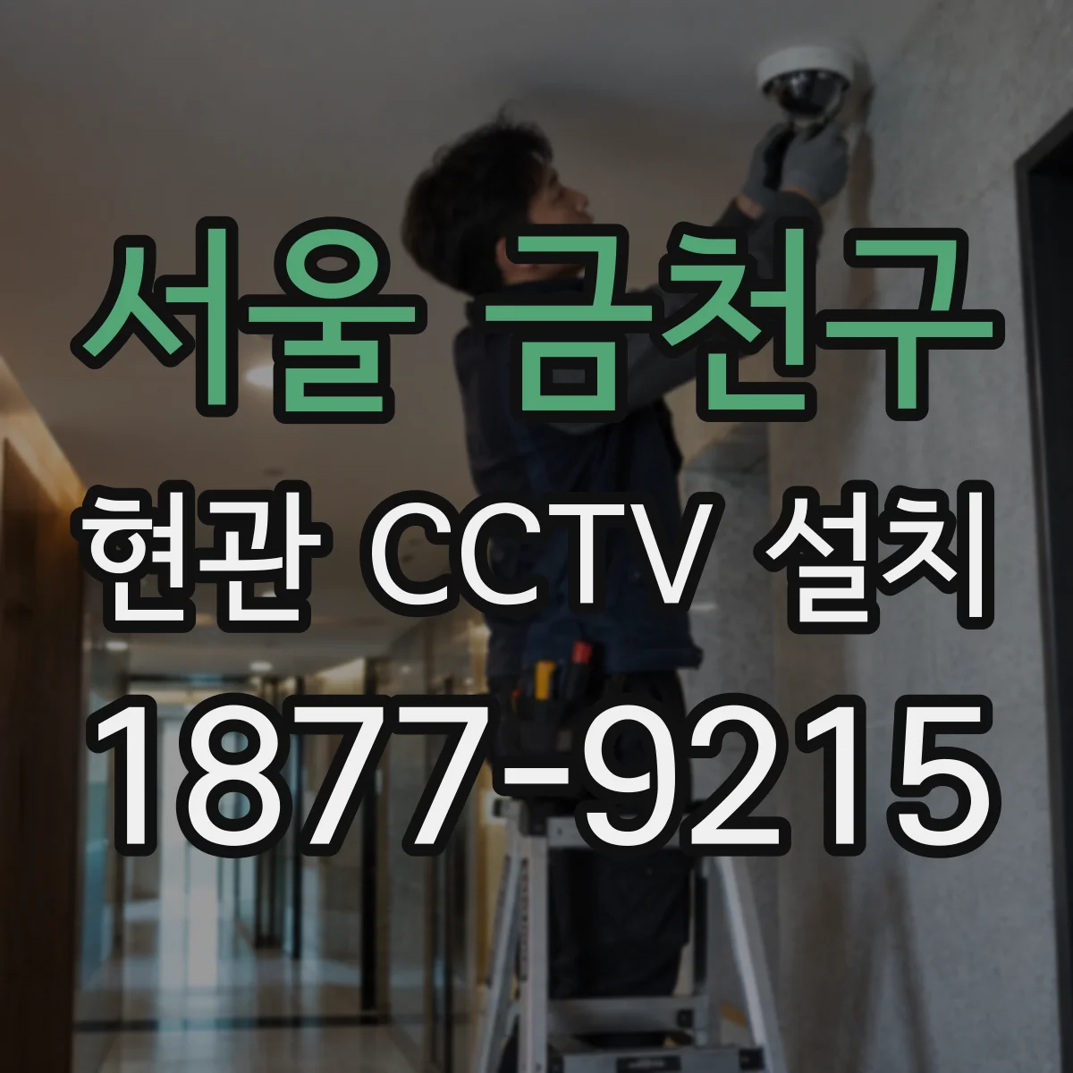 서울 금천구 현관 CCTV 설치