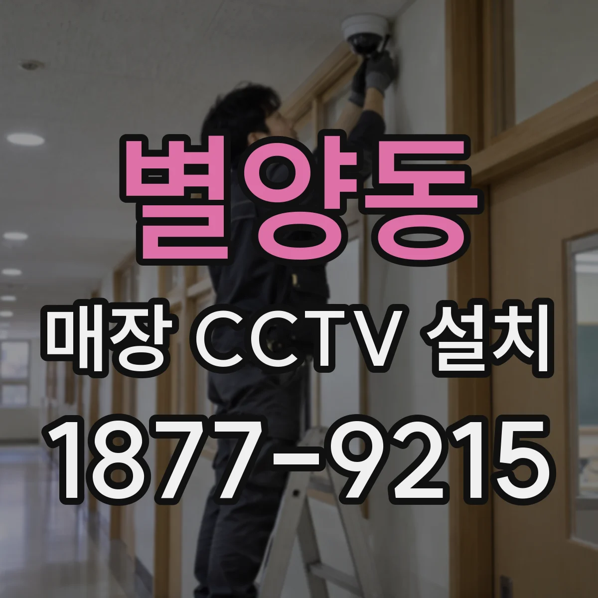 별양동 매장 CCTV 설치