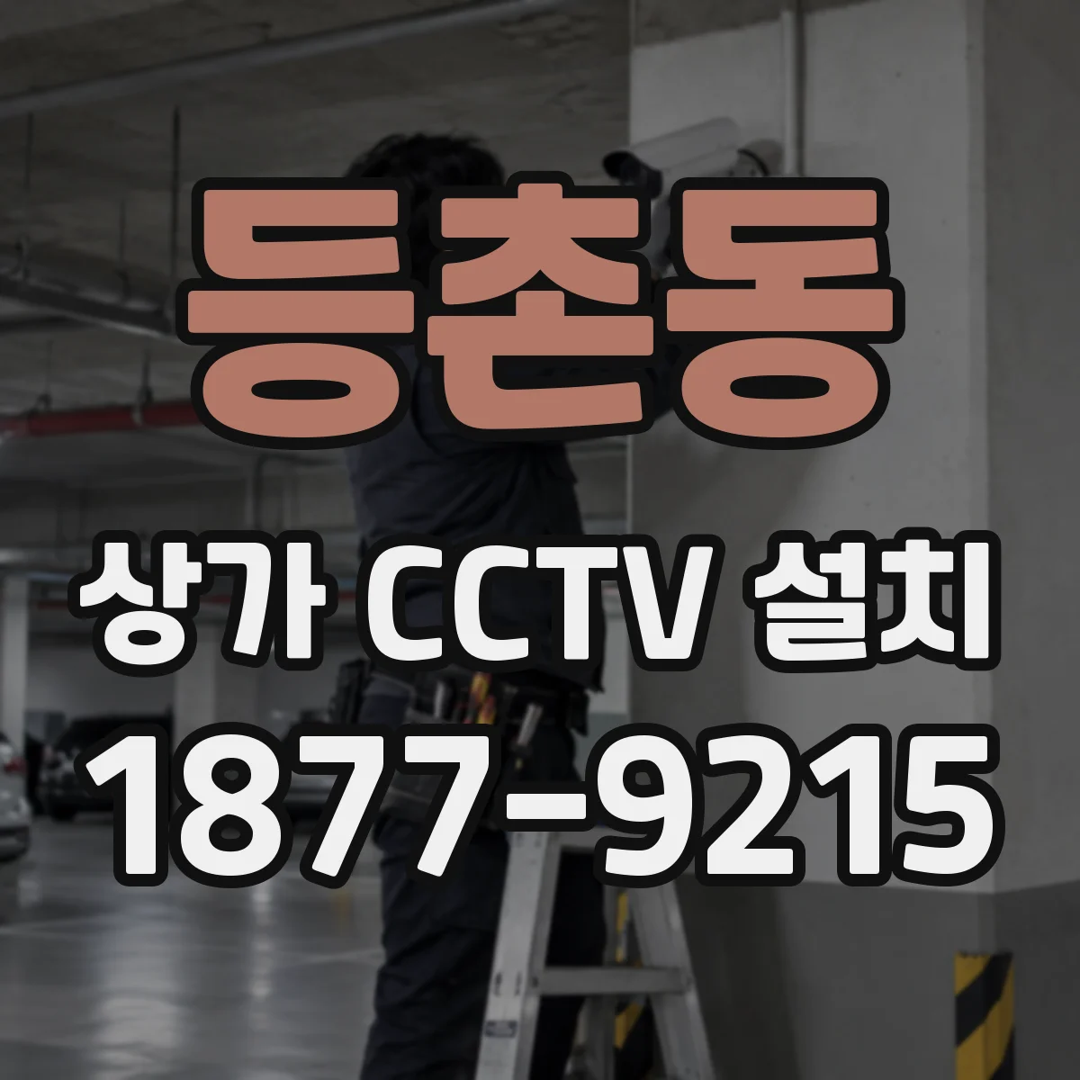 등촌동 상가 CCTV 설치