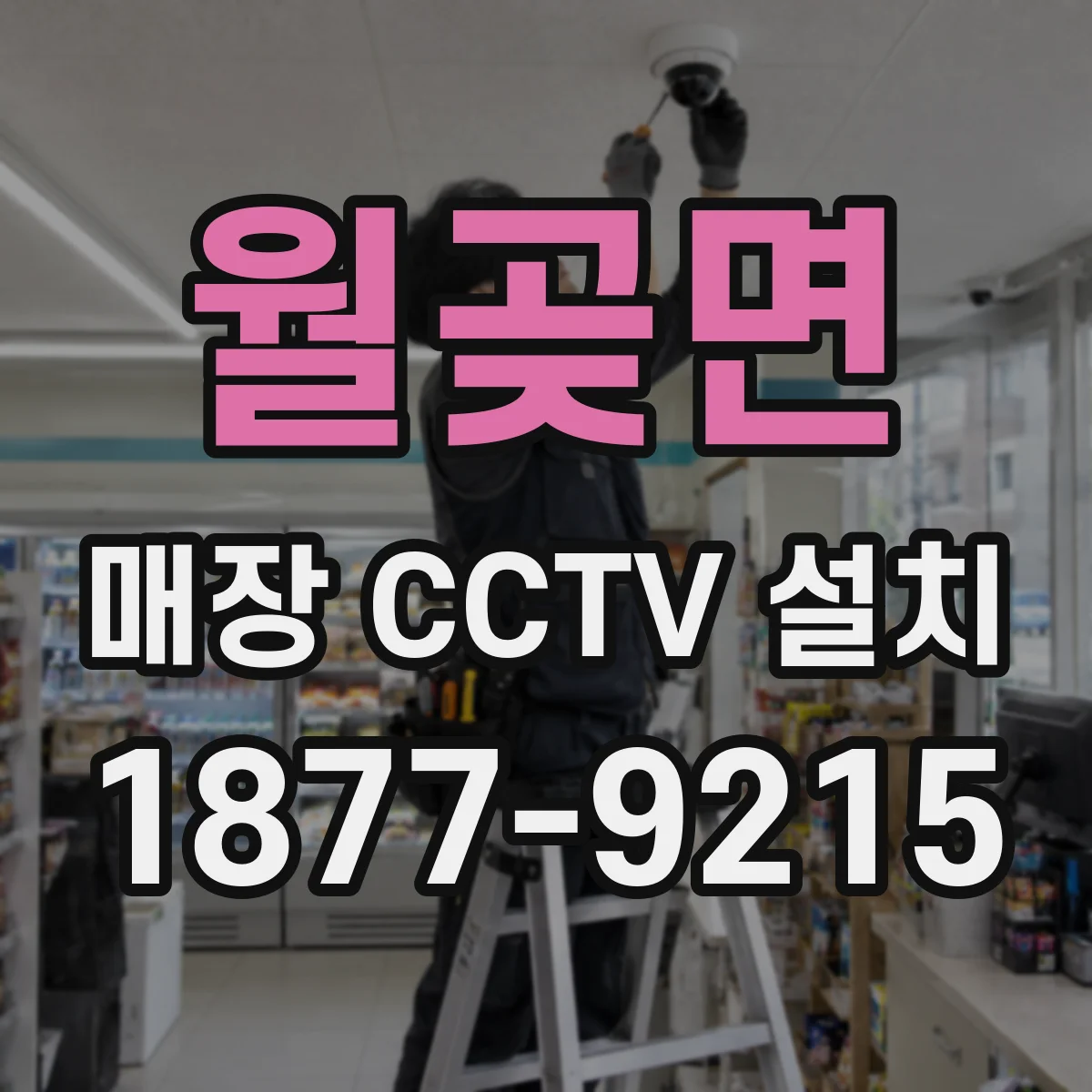월곶면 매장 CCTV 설치