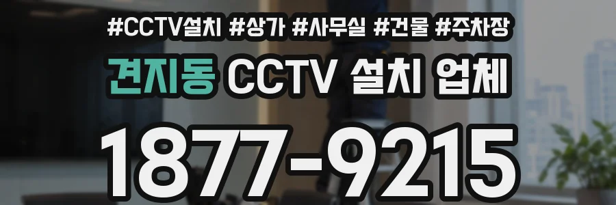 견지동 CCTV 설치 업체