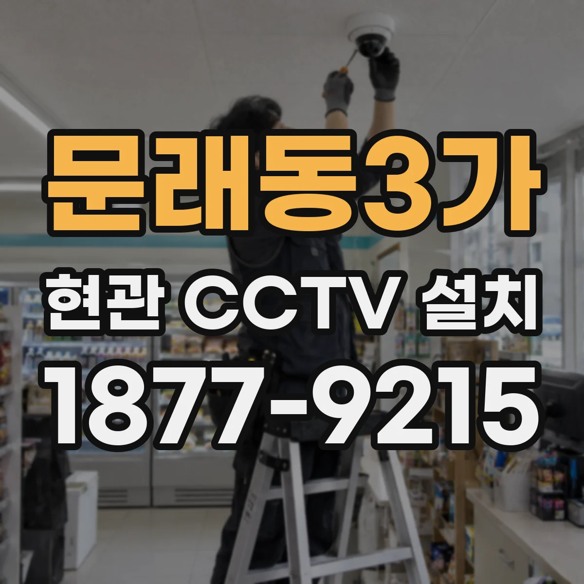 문래동3가 현관 CCTV 설치