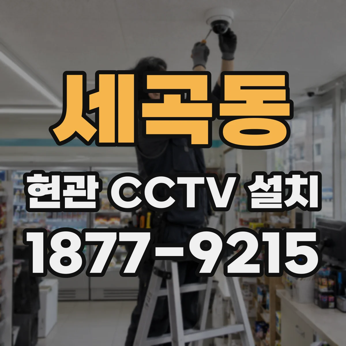 세곡동 현관 CCTV 설치