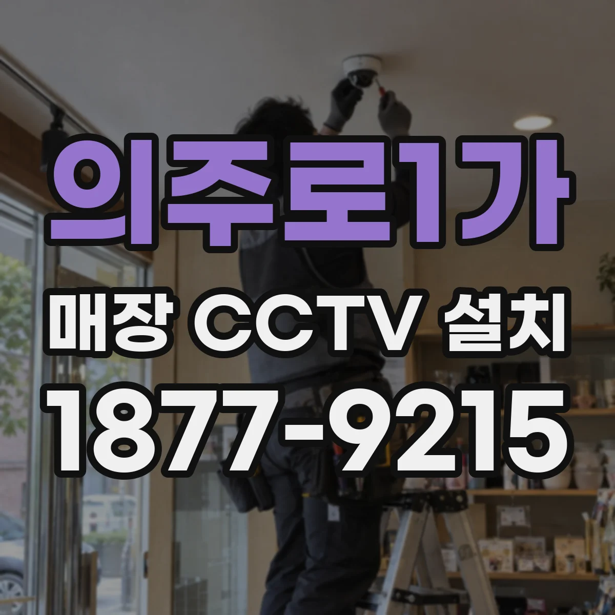 의주로1가 매장 CCTV 설치