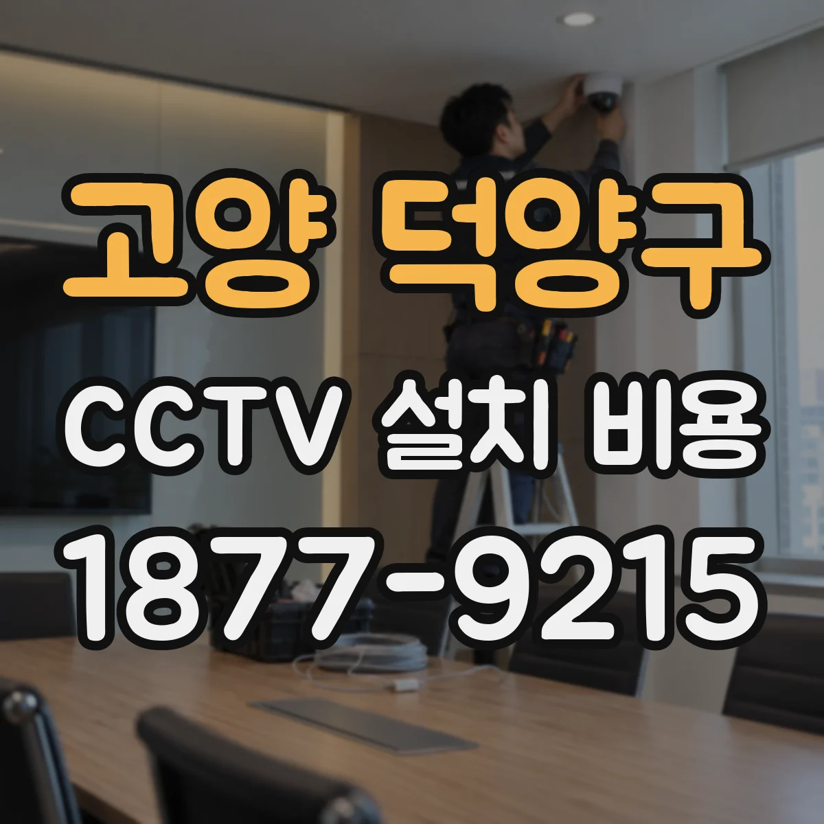 고양 덕양구 CCTV 설치 비용