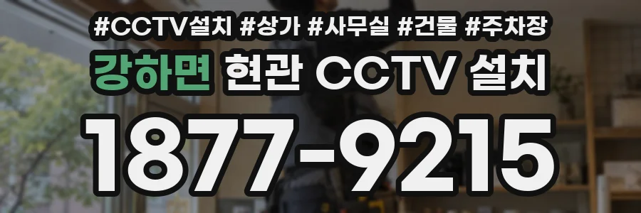 강하면 현관 CCTV 설치