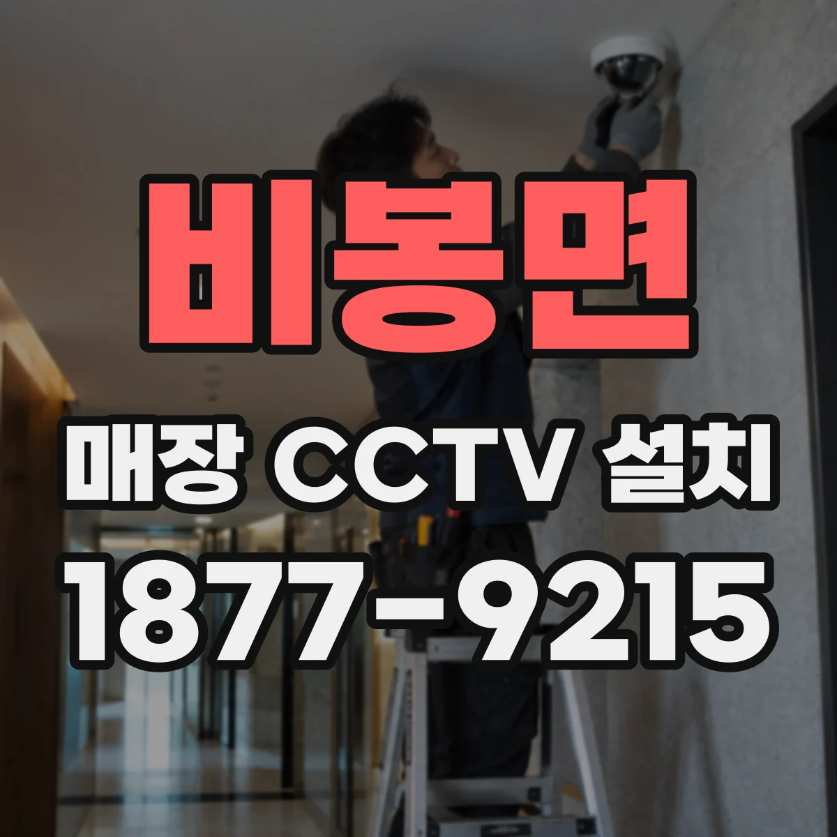 비봉면 매장 CCTV 설치