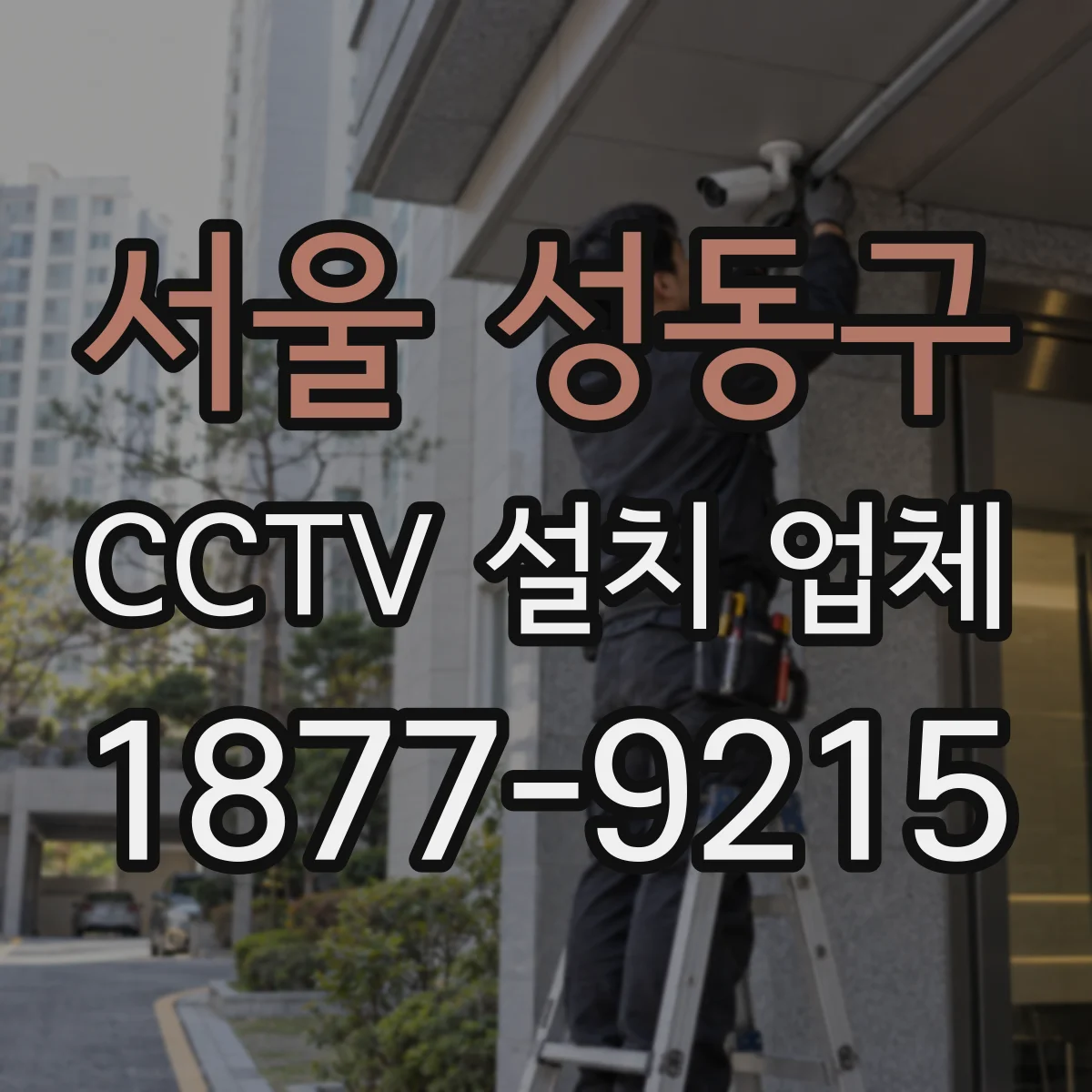 서울 성동구 CCTV 설치 업체