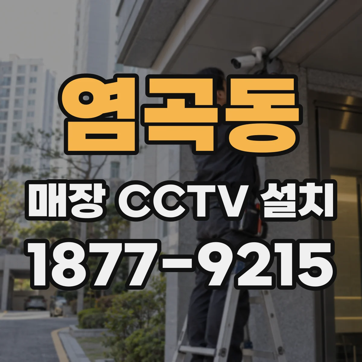 염곡동 매장 CCTV 설치