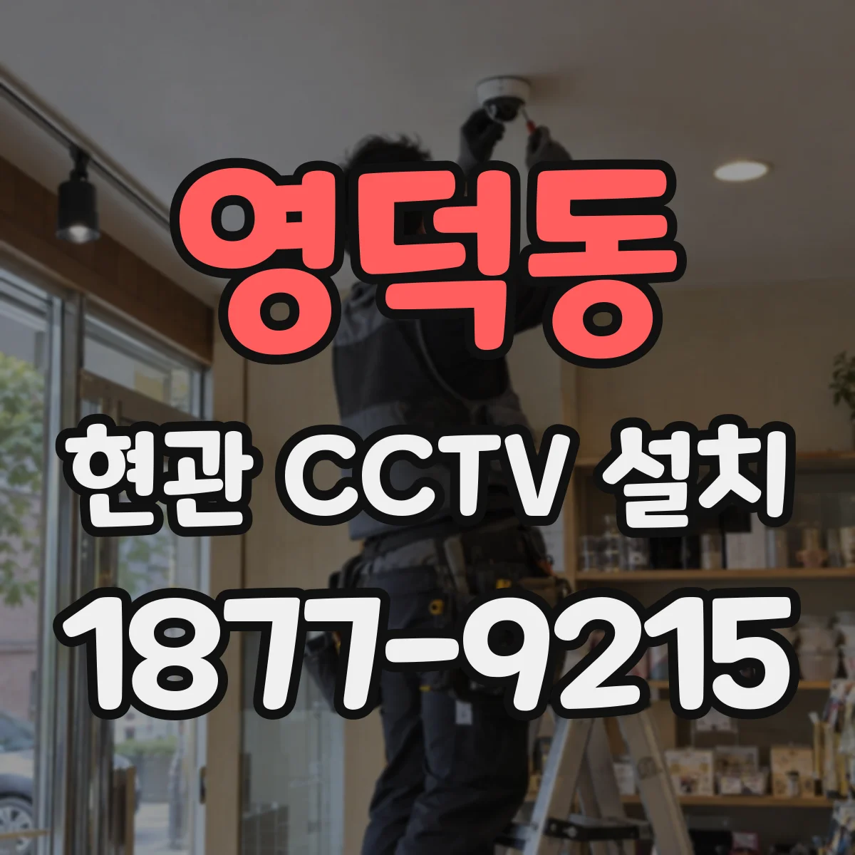 영덕동 현관 CCTV 설치