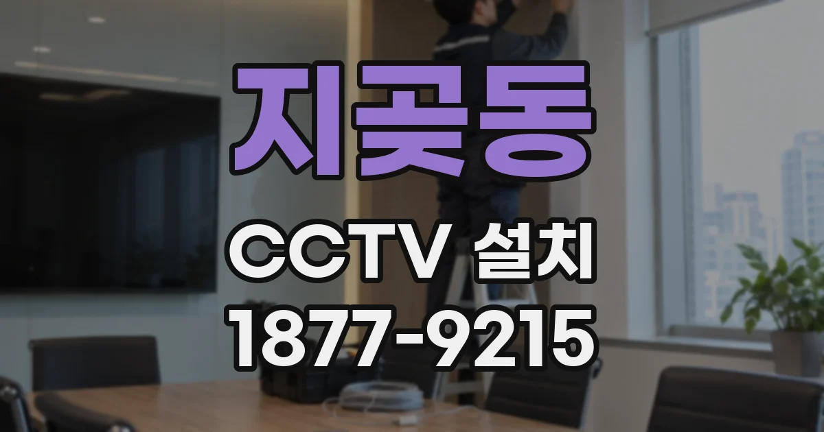 지곶동 CCTV 설치