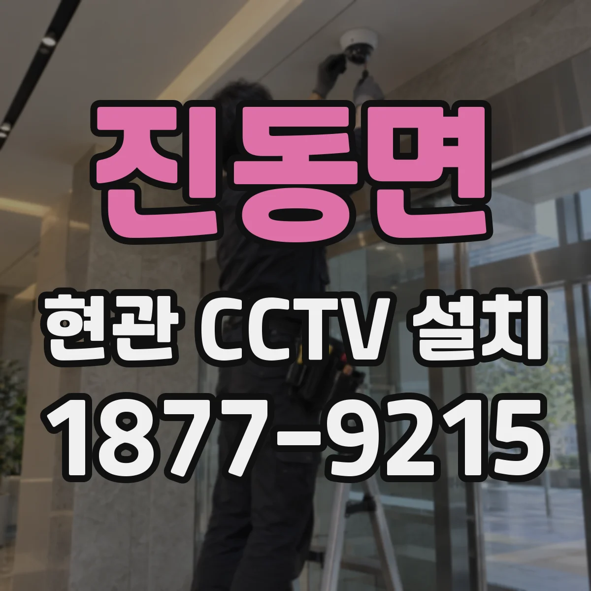 진동면 현관 CCTV 설치