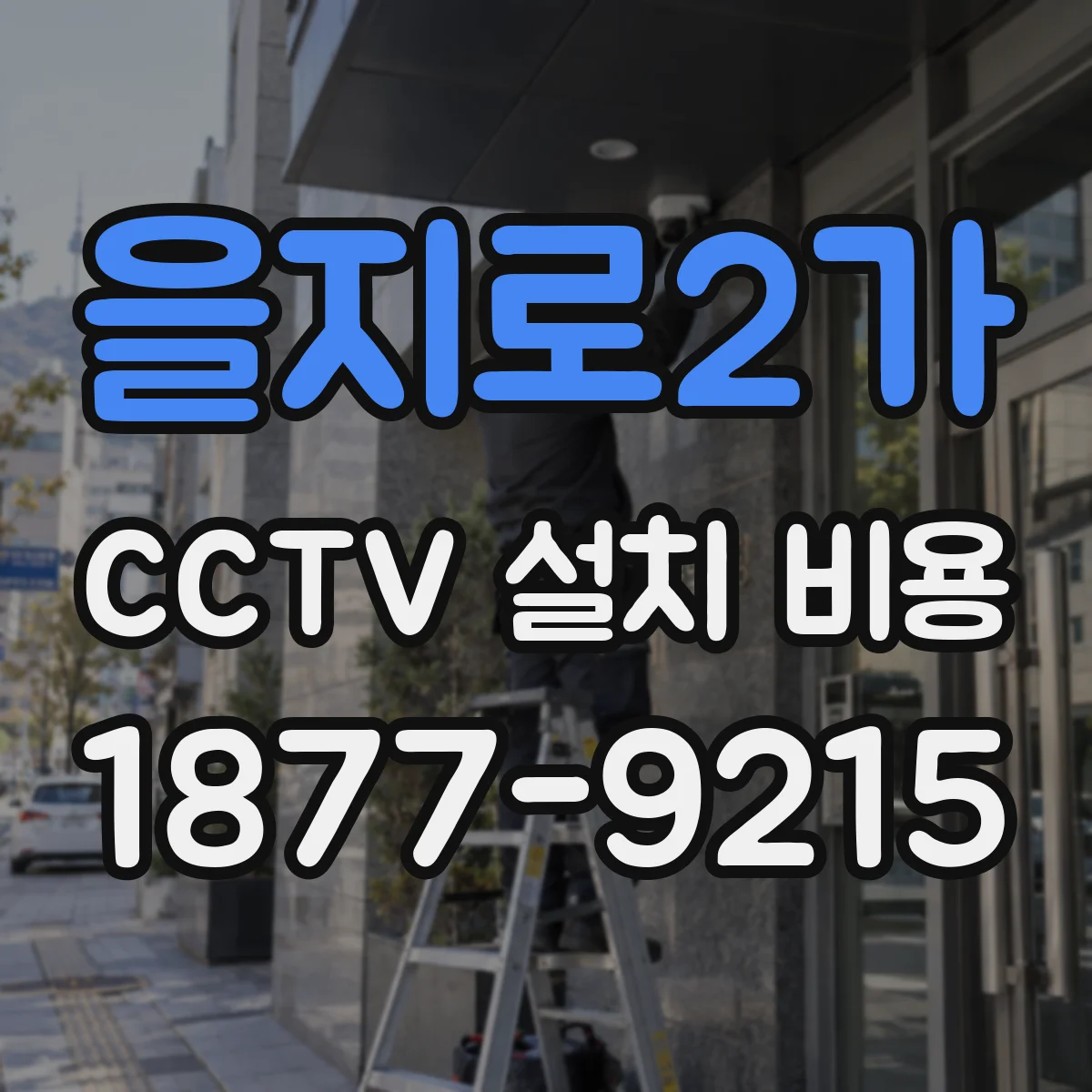 을지로2가 CCTV 설치 비용