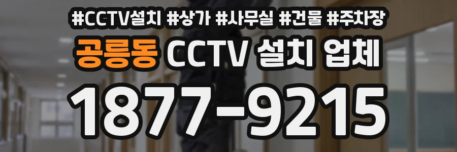 공릉동 CCTV 설치 업체