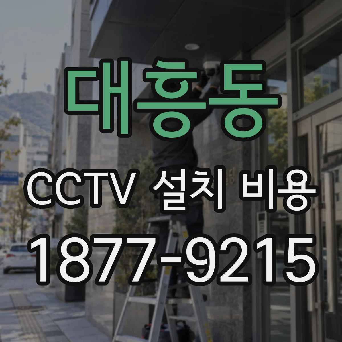 대흥동 CCTV 설치 비용