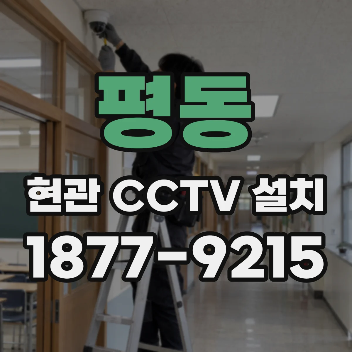 평동 현관 CCTV 설치