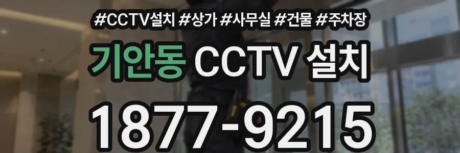 기안동 CCTV 설치
