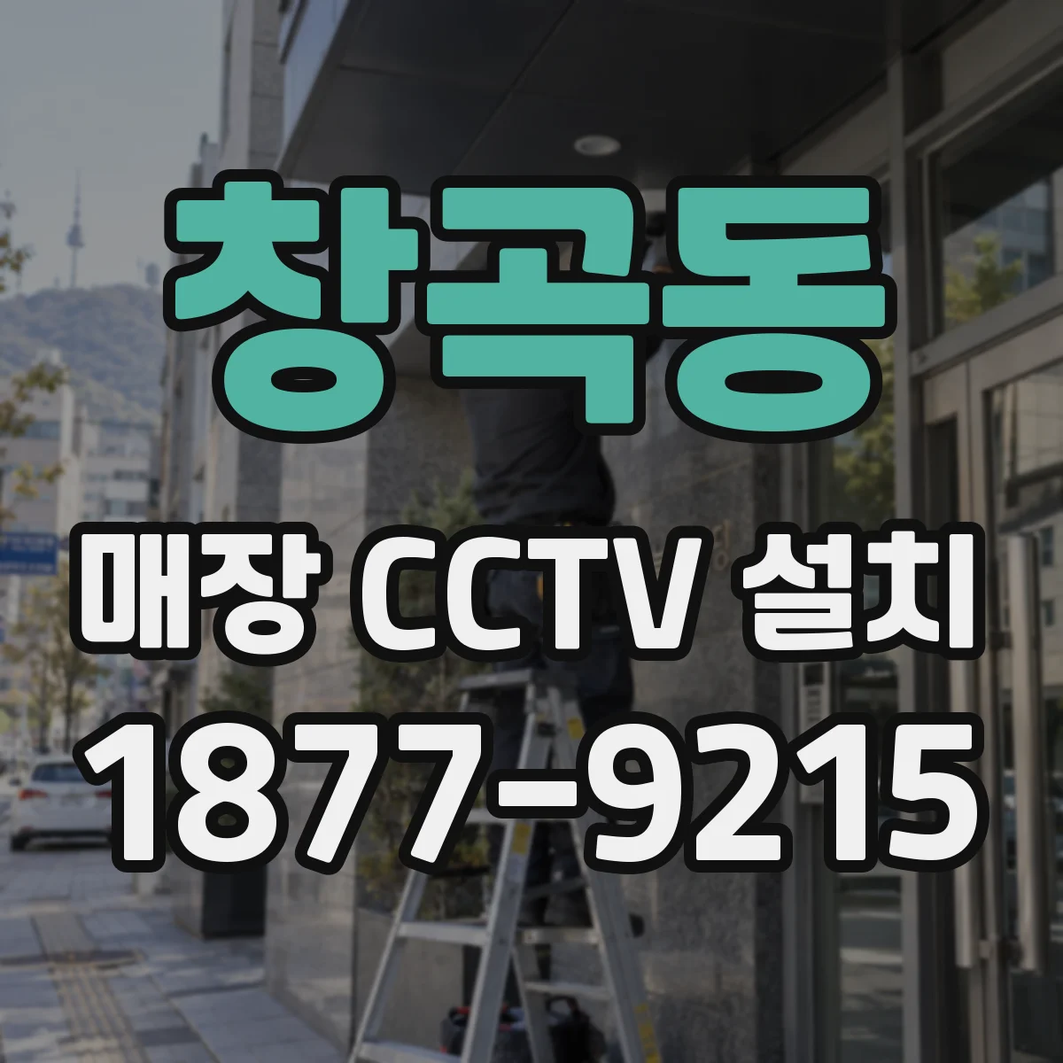 창곡동 매장 CCTV 설치