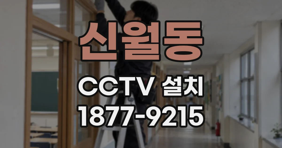 신월동 CCTV 설치