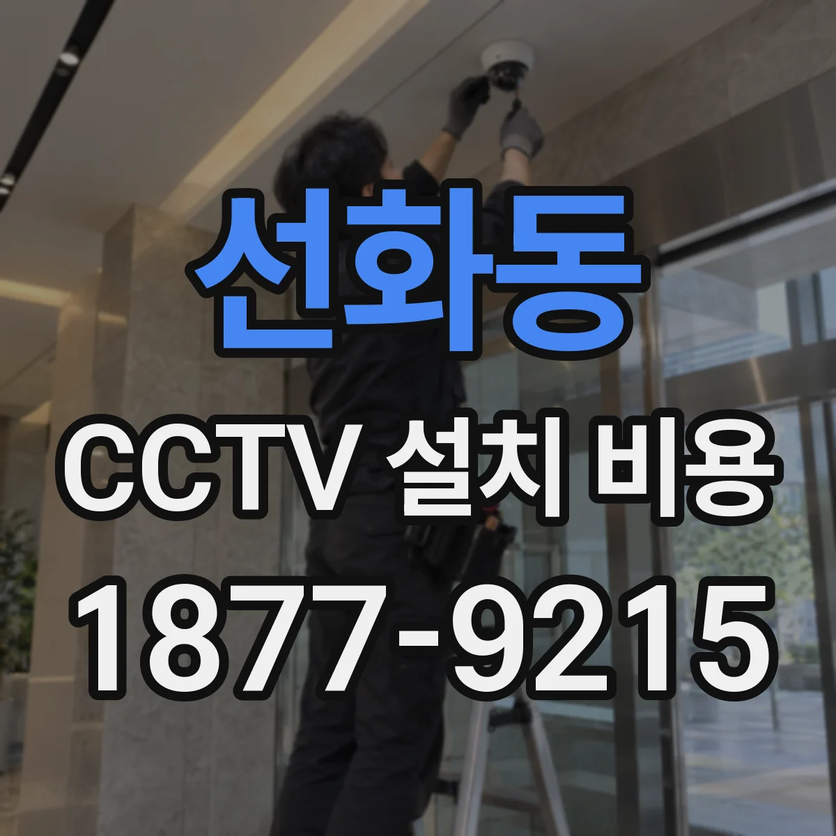 선화동 CCTV 설치 비용