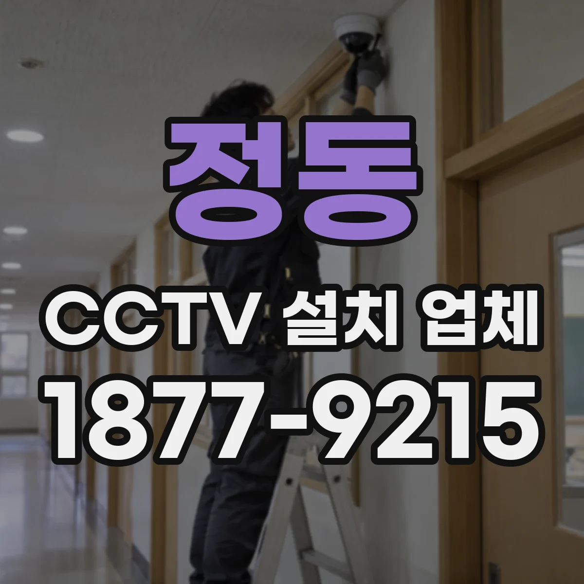 정동 CCTV 설치 업체