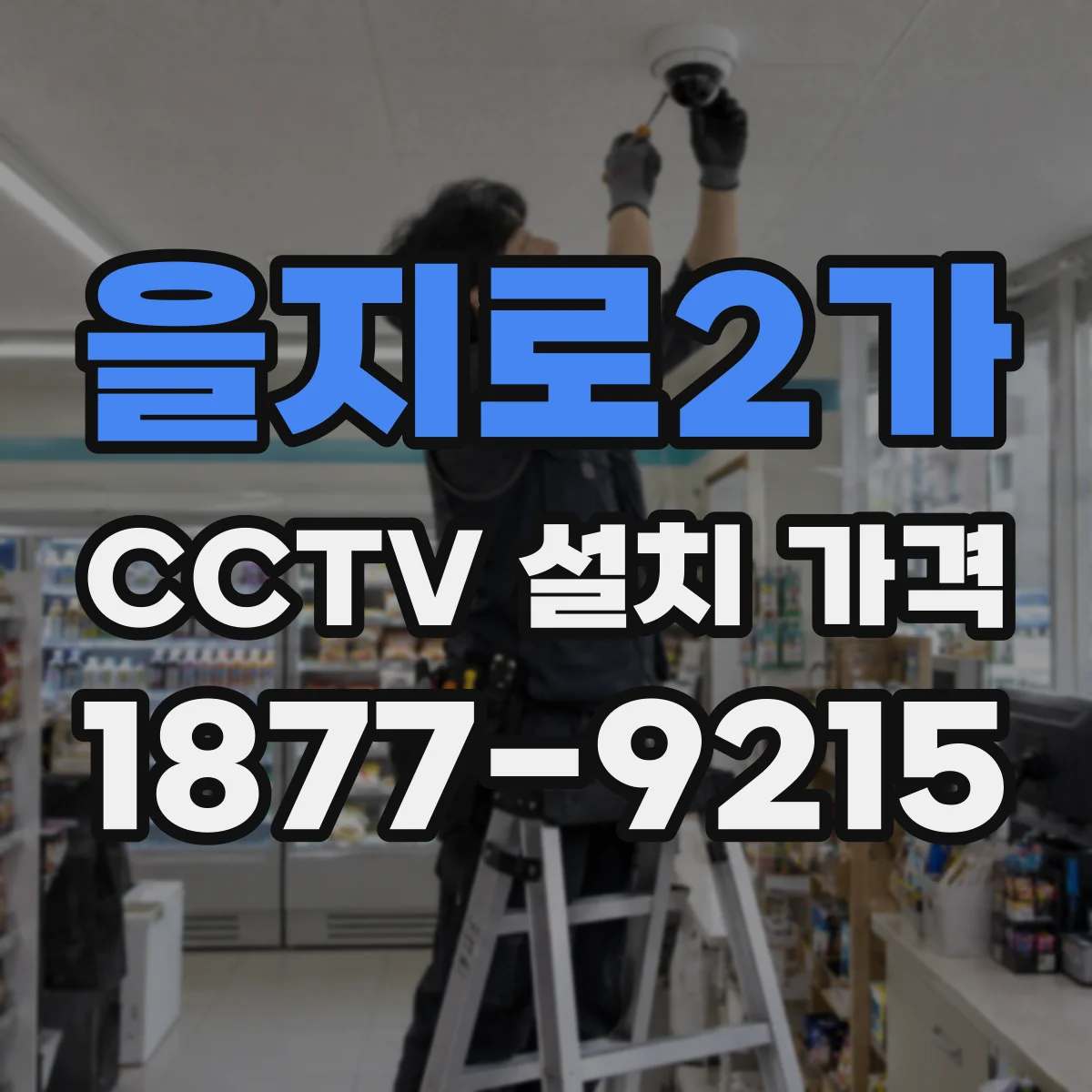 을지로2가 CCTV 설치 가격
