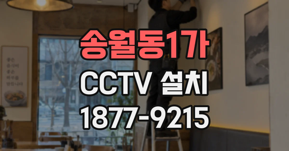 송월동1가 CCTV 설치
