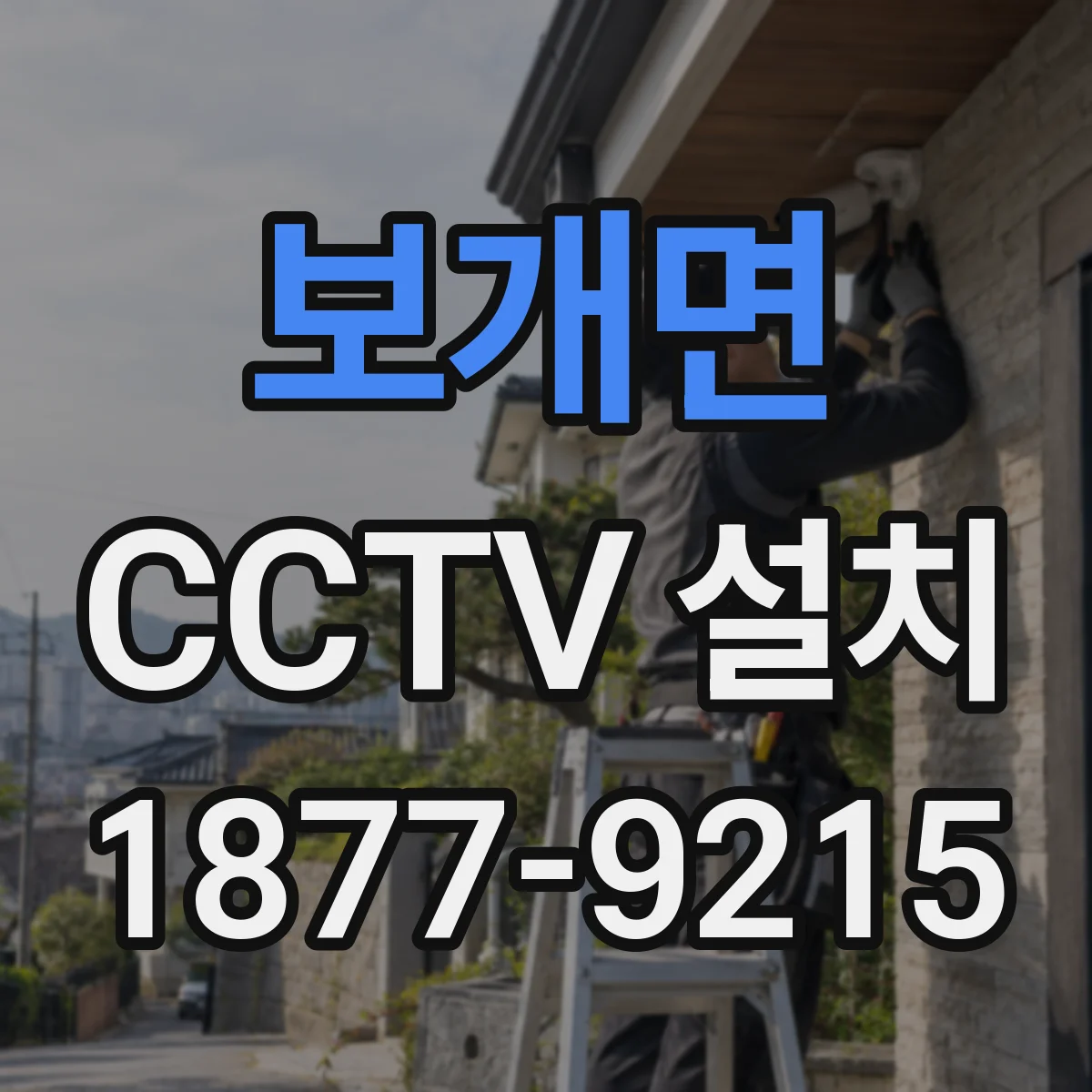 보개면 CCTV 설치