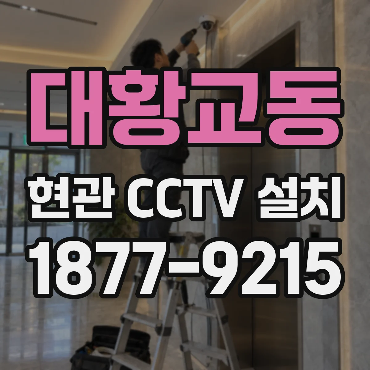 대황교동 현관 CCTV 설치