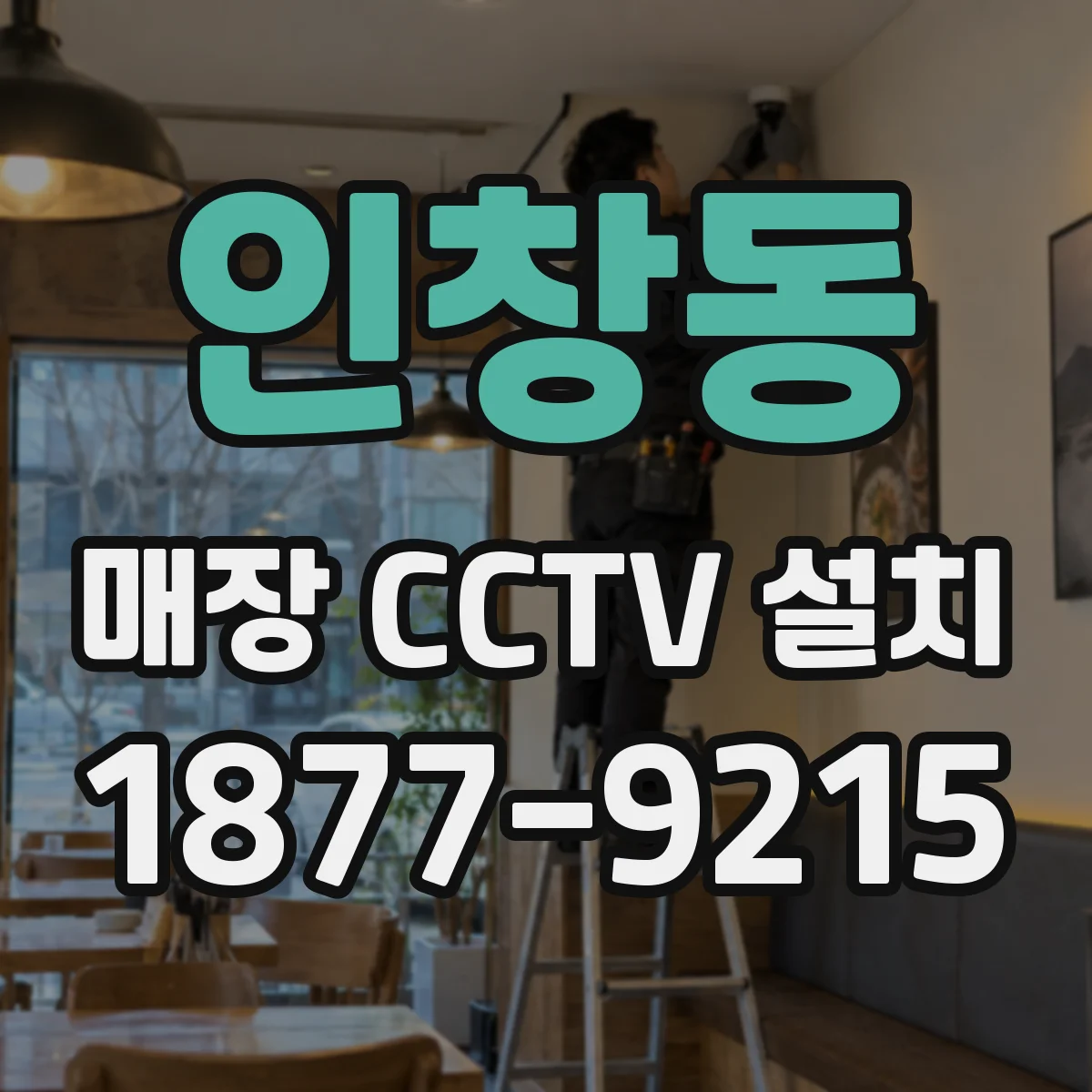 인창동 매장 CCTV 설치