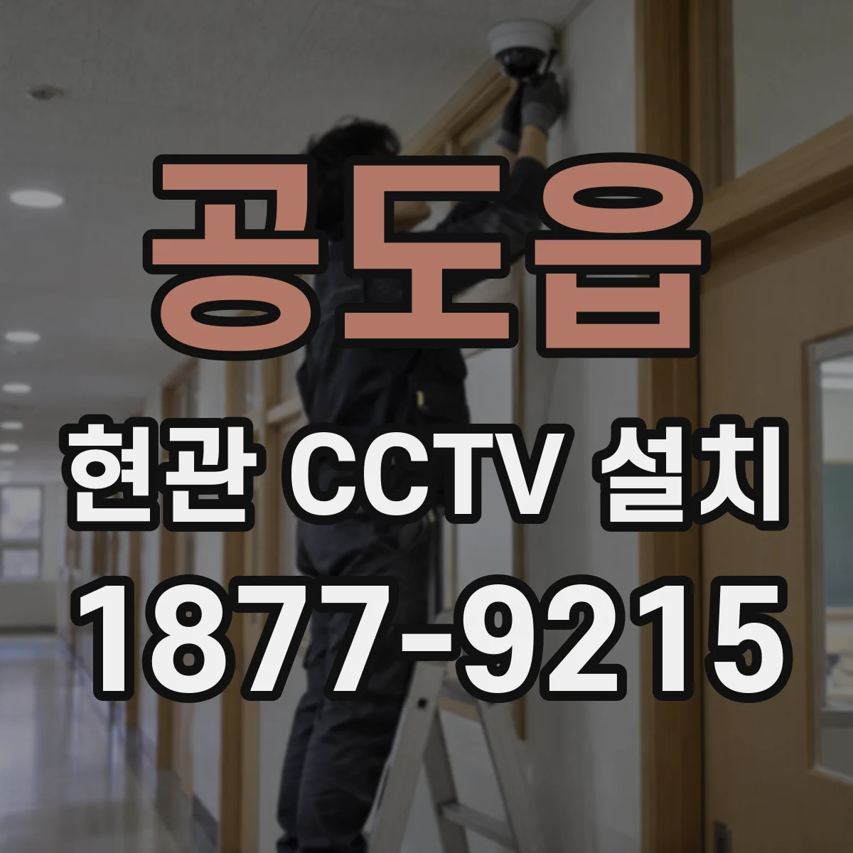 공도읍 현관 CCTV 설치