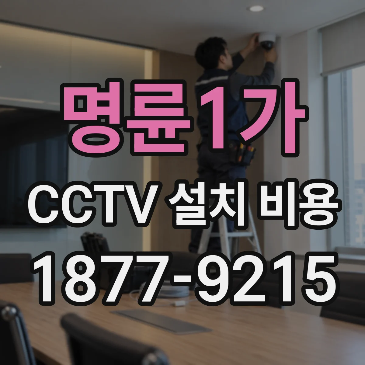 명륜1가 CCTV 설치 비용