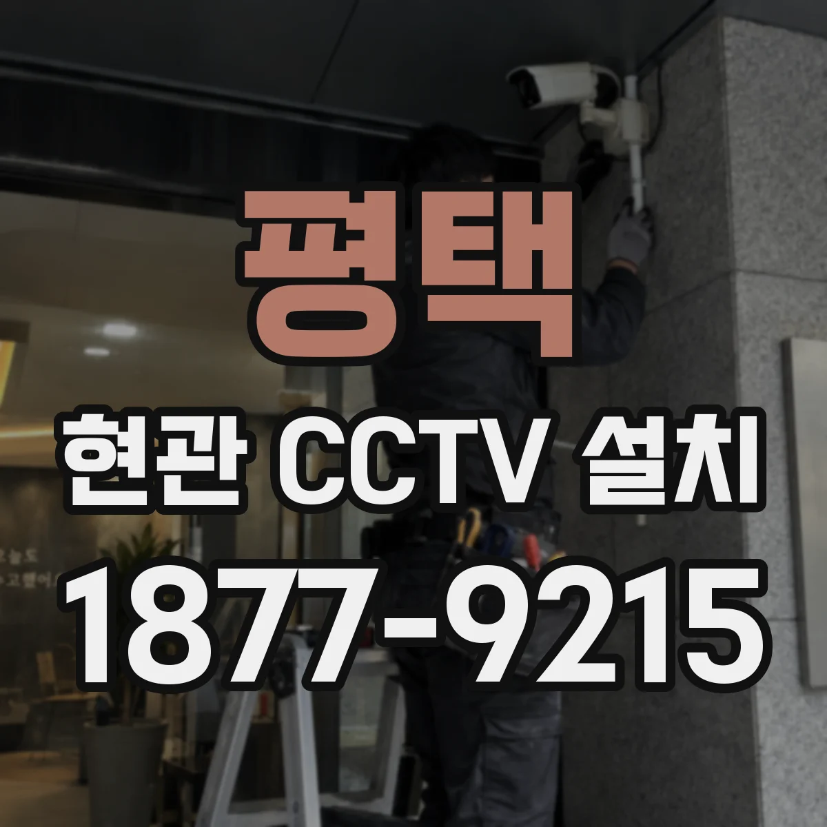 평택 현관 CCTV 설치