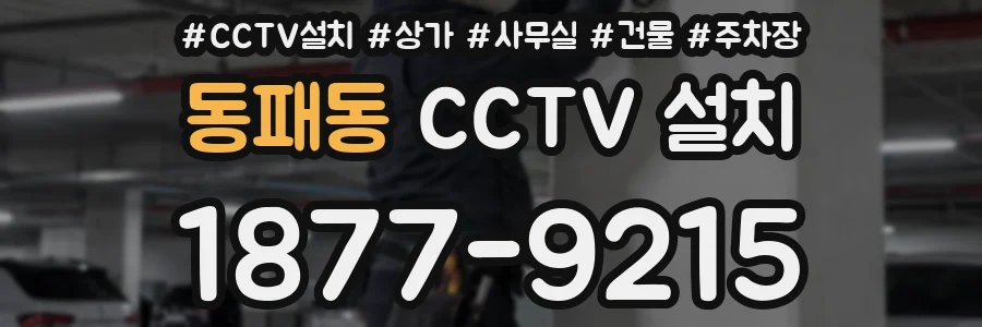 동패동 CCTV 설치