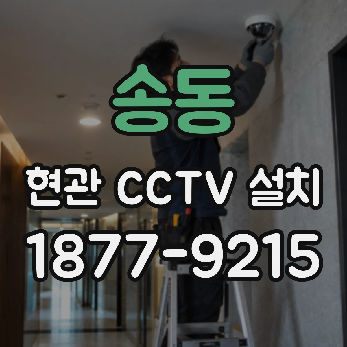 송동 현관 CCTV 설치