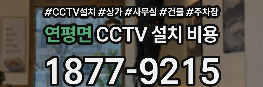 연평면 CCTV 설치 비용