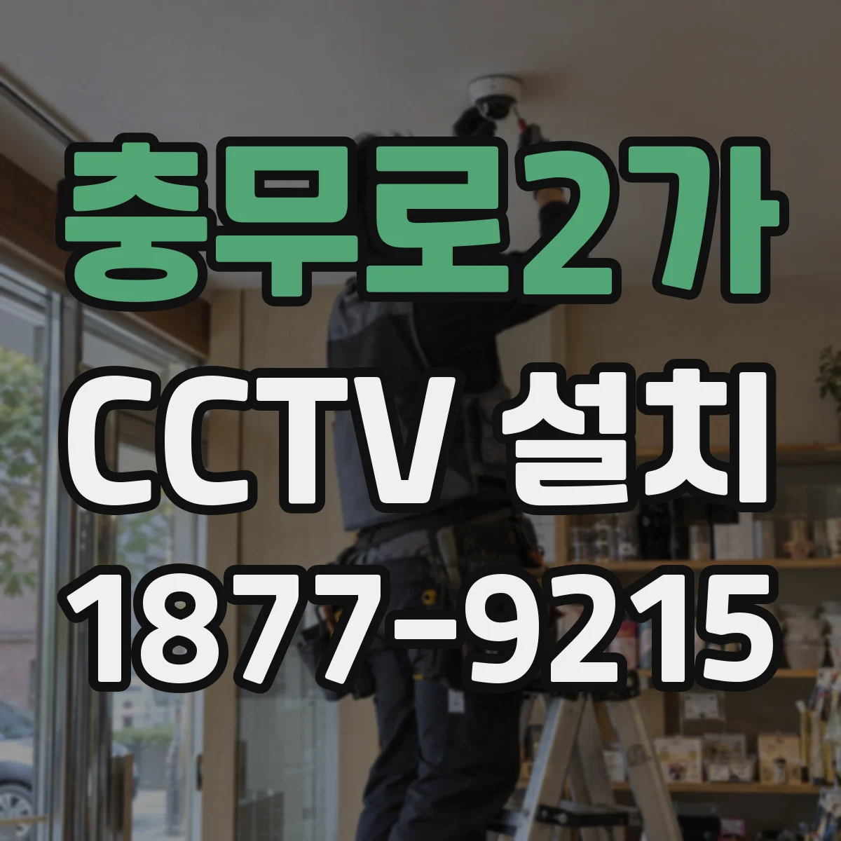 충무로2가 CCTV 설치