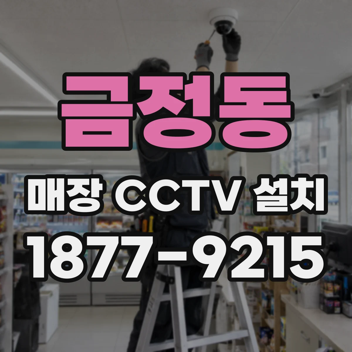 금정동 매장 CCTV 설치