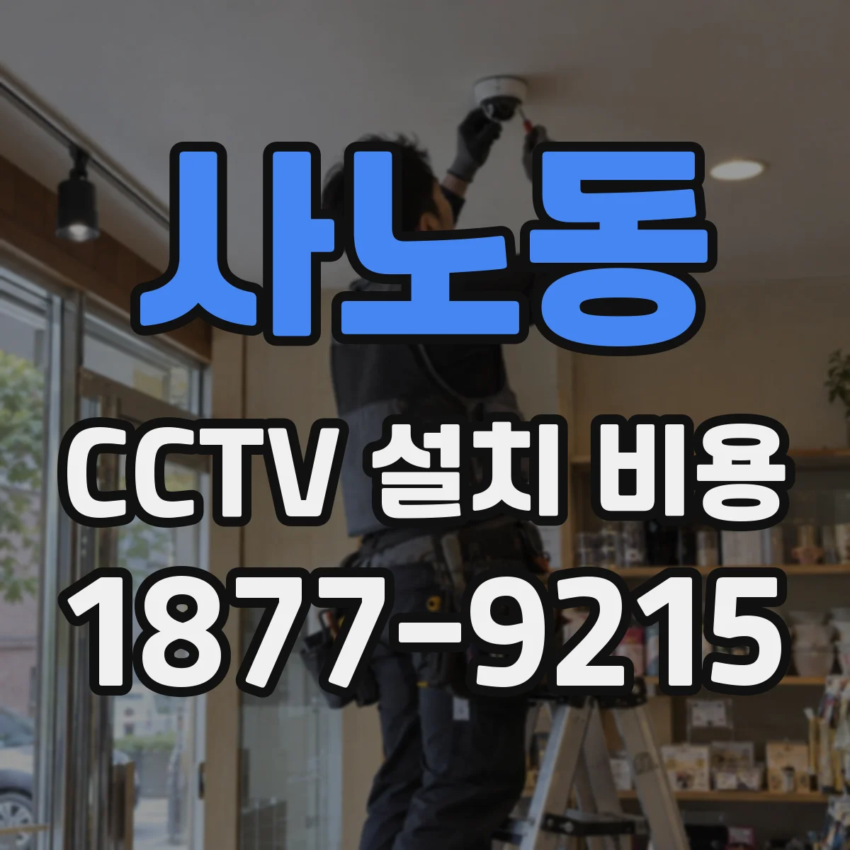 사노동 CCTV 설치 비용