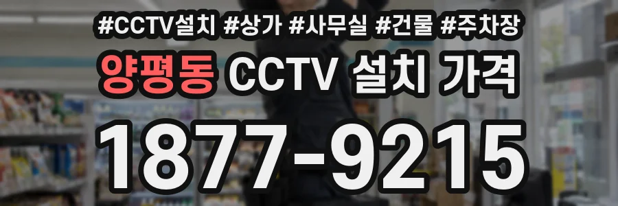양평동 CCTV 설치 가격