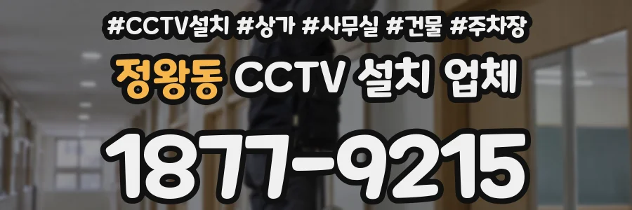 정왕동 CCTV 설치 업체