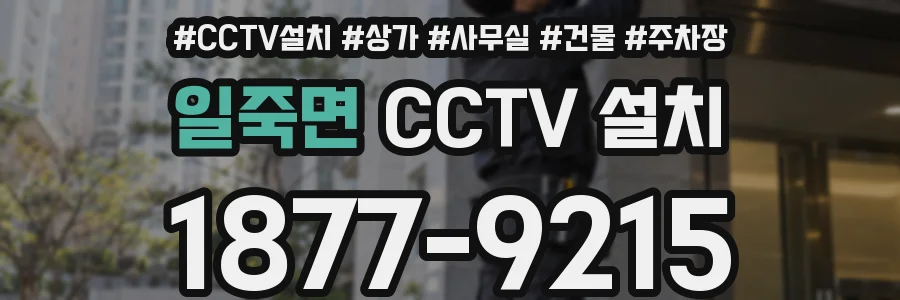 일죽면 CCTV 설치