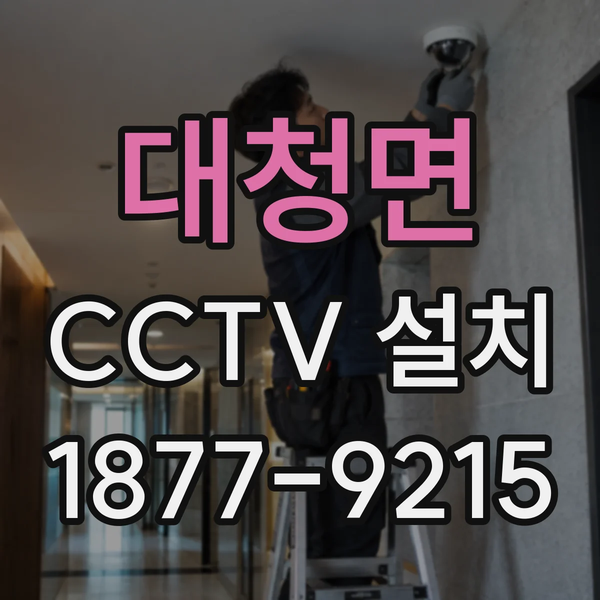 대청면 CCTV 설치