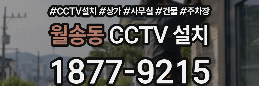 월송동 CCTV 설치