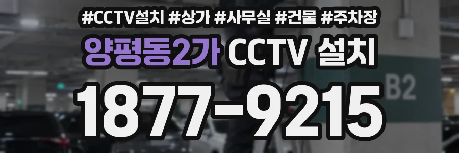 양평동2가 CCTV 설치