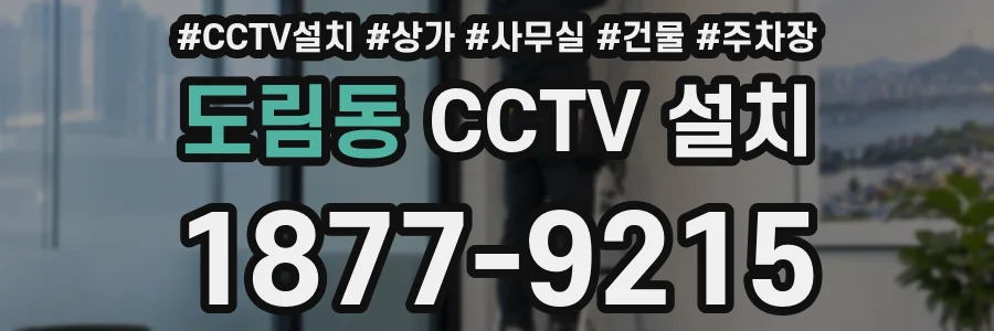 도림동 CCTV 설치